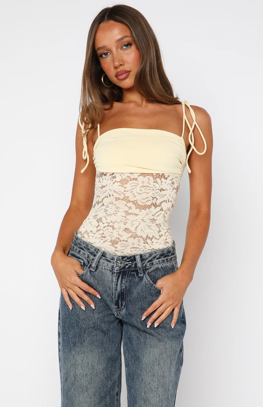Tansy | Lace Bodysuit