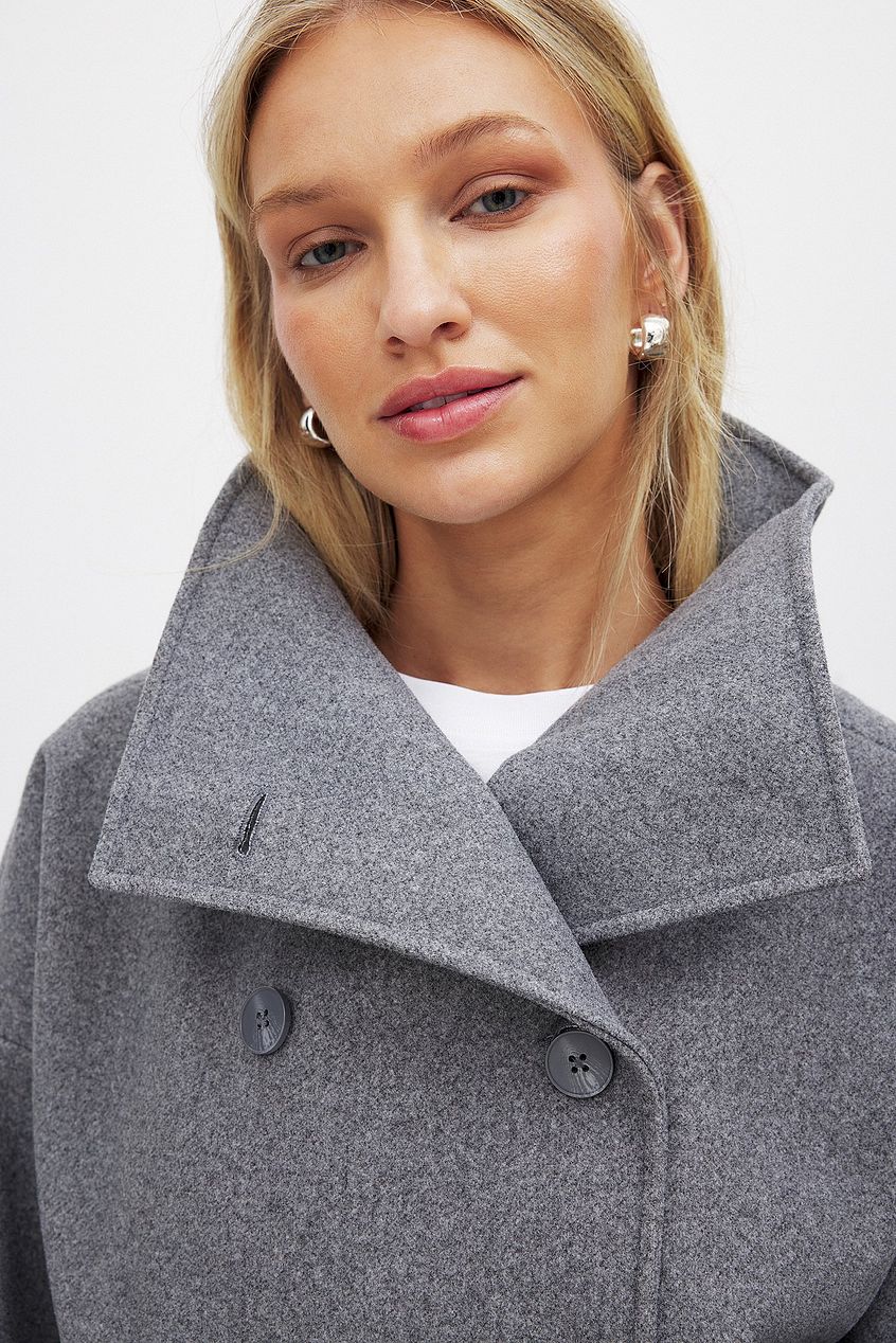 Reese | Double Breasted Short Coat