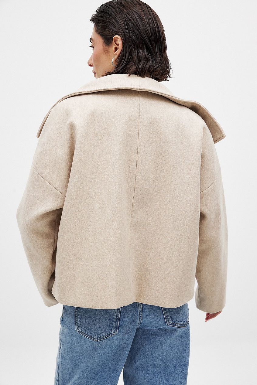 Reese | Double Breasted Short Coat