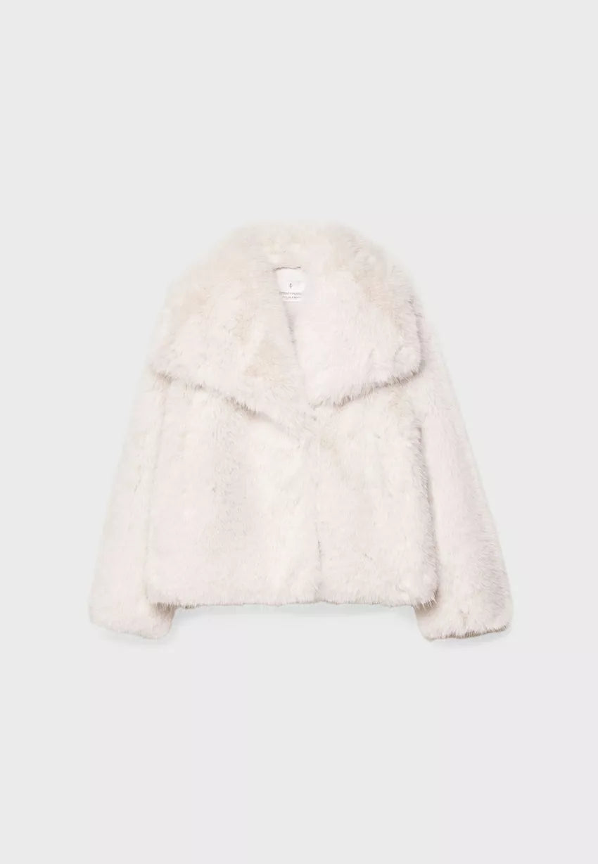 Nell | Cropped Fur Jacket
