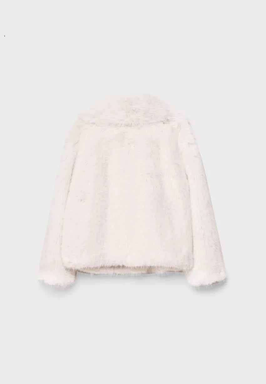 Nell | Cropped Fur Jacket
