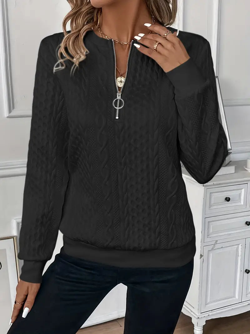 Millie - Sweater with Zipper