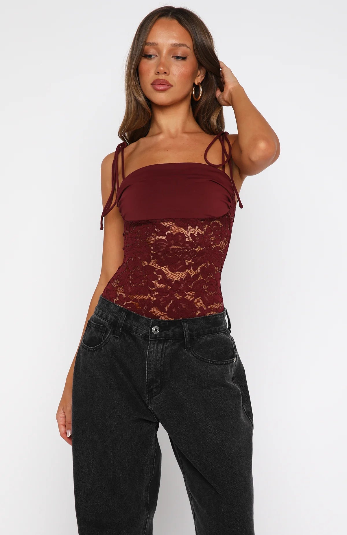 Tansy | Lace Bodysuit