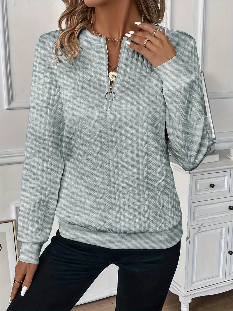 Millie - Sweater with Zipper