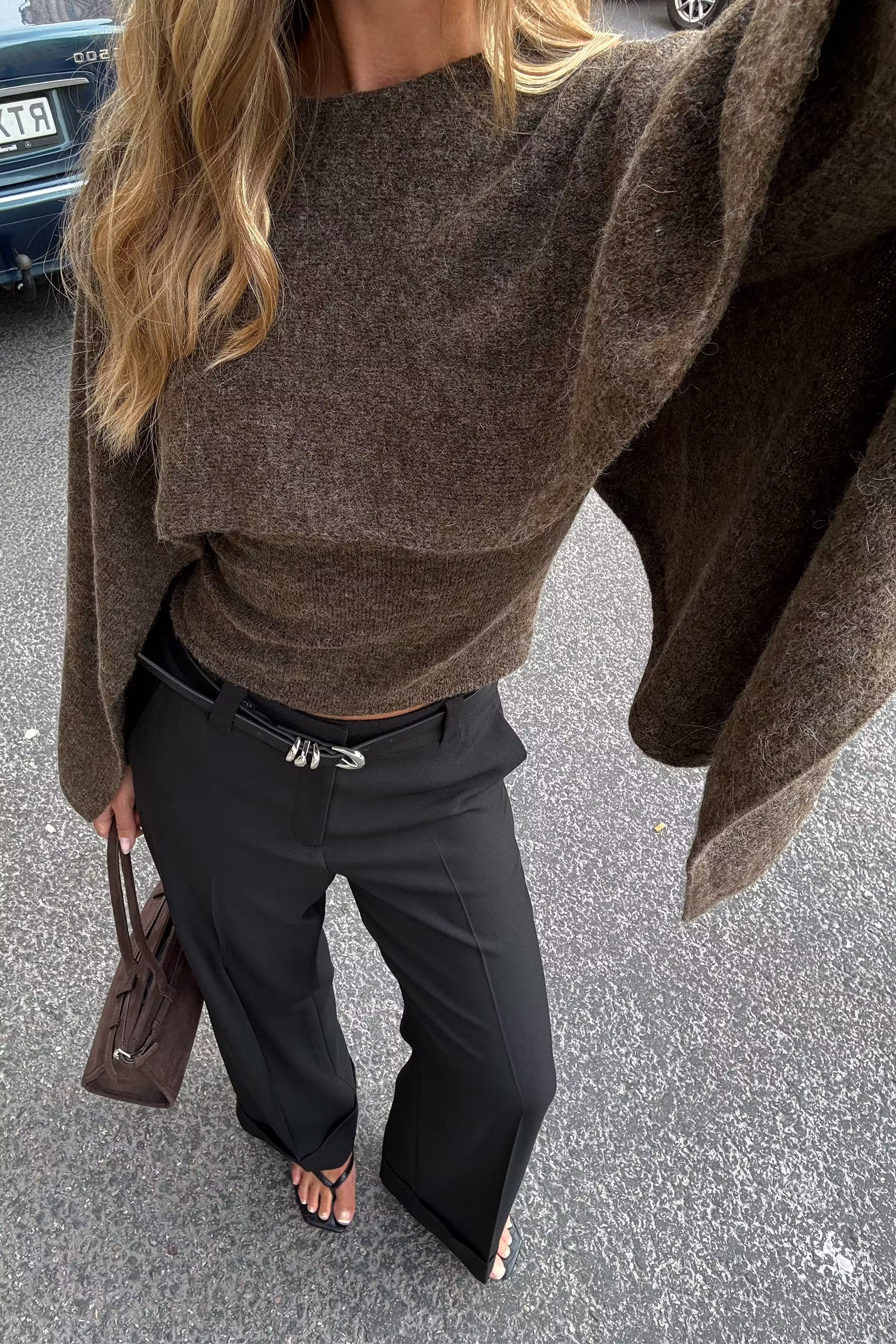 Nerissa | Knitted Cape Top