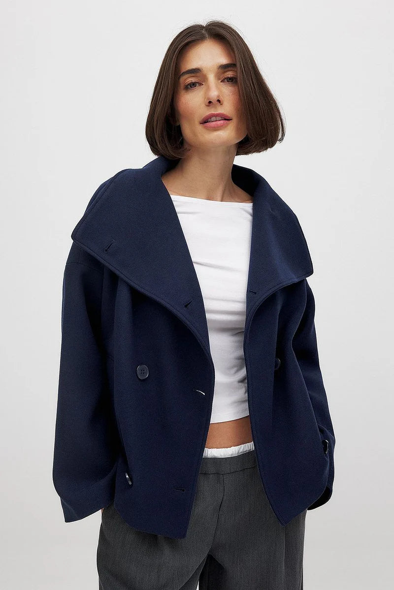 Reese | Double Breasted Short Coat