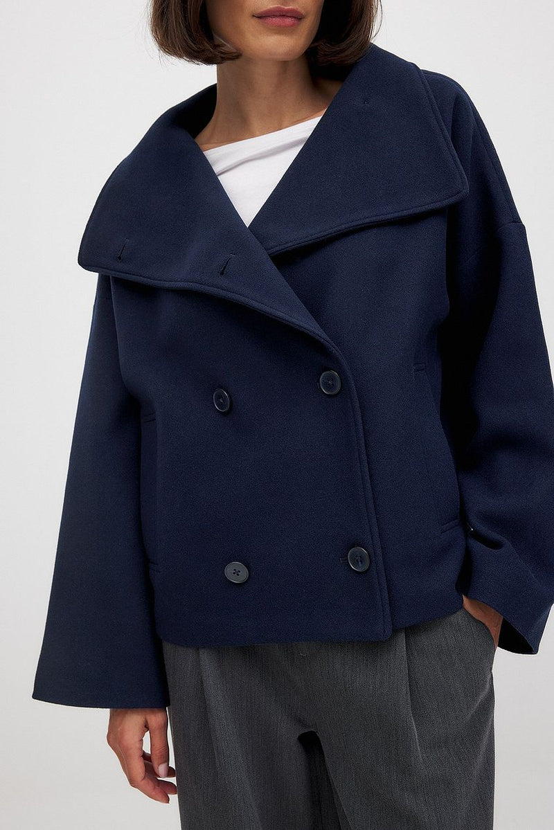 Reese | Double Breasted Short Coat