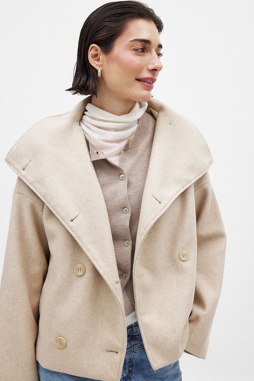 Reese | Double Breasted Short Coat